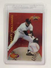 Matt Williams #187 Baseball Cards 1994 Sportflics 2000 Prices