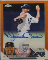 Mariano Rivera [Orange] #CLA-MR Baseball Cards 2023 Topps Chrome Legends Autograph Refractors Prices
