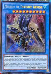 Nekroz of Decisive Armor [1st Edition] THSF-EN019 YuGiOh The Secret Forces Prices