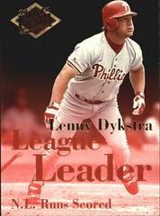 Lenny Dykstra #7 Baseball Cards 1994 Ultra League Leaders Prices