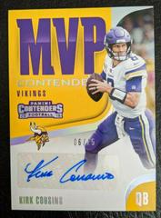 Kirk Cousins Football Cards 2018 Panini Contenders MVP Autographs Prices