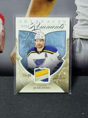 Colton Parayko [Premium] #NR-CP Hockey Cards 2022 Upper Deck Artifacts NHL Remnants Prices