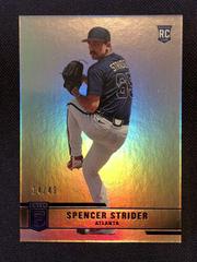 Spencer Strider [Purple] Baseball Cards 2022 Panini Chronicles Elite Prices