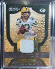 Aaron Rodgers [Gold] #CA-9 Football Cards 2022 Panini Absolute Canton Prices
