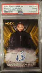 Angelo Dawkins [Gold] Wrestling Cards 2017 Topps WWE NXT Autographs Prices