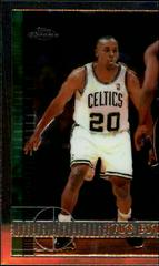 Tyus Edney #160 Basketball Cards 1997 Topps Chrome Prices