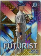 Bobby Witt Jr. [Gold Refractor] #FUT-BW Baseball Cards 2021 Bowman Chrome Futurist Prices