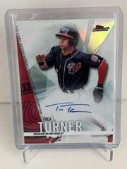 Trea Turner [Red Wave Refractor] #FA-TT Baseball Cards 2017 Topps Finest Autographs Prices