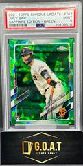 Joey Bart [Green] #US267 Baseball Cards 2021 Topps Chrome Update Sapphire Prices