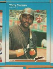 Tony Gwynn #416 Baseball Cards 1987 Fleer Prices