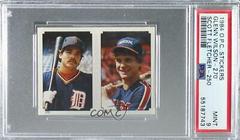 Glenn Wilson, Scott Fletcher Baseball Cards 1984 O Pee Chee Stickers Prices