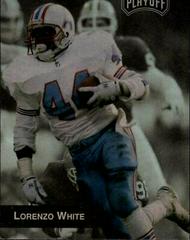 Lorenzo White #170 Football Cards 1993 Playoff Prices