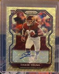 Chase Young [Autograph Gold Vinyl] #383 Football Cards 2020 Panini Prizm Prices