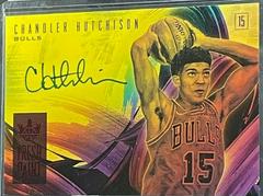 Chandler Hutchison [Ruby] #FPCHS Basketball Cards 2018 Panini Court Kings Fresh Paint Autographs Prices