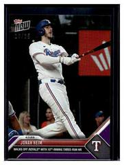 Jonah Heim [Purple] Baseball Cards 2023 Topps Now Prices