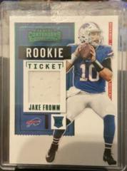 Jake Fromm #RTS-JFR Football Cards 2020 Panini Contenders Rookie Ticket Swatches Prices