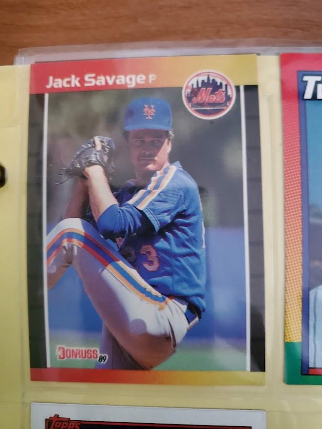 Jack Savage #618 Prices | 1989 Donruss | Baseball Cards