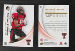 Michael Crabtree #68 Football Cards 2010 SP Authentic Prices