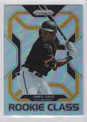 Oneil Cruz [Silver Prizm] Baseball Cards 2022 Panini Prizm Rookie Class Prices