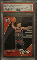Trae Young [Press Proof] #5 Basketball Cards 2018 Panini Donruss the Rookies Prices