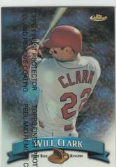 Will Clark [Refractor] Baseball Cards 1998 Finest Prices