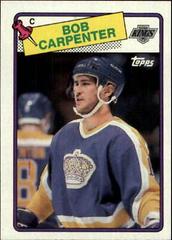 Bob Carpenter #72 Hockey Cards 1988 Topps Prices