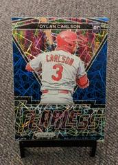 Dylan Carlson [Blue Velocity] #FR-3 Baseball Cards 2021 Panini Prizm Fearless Prices