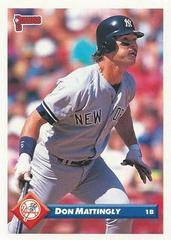 Don Mattingly #609 Baseball Cards 1993 Donruss Prices