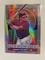 Bobby Dalbec [Hyper] #9 Baseball Cards 2021 Panini Chronicles Overdrive Prices