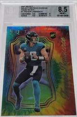 Trevor Lawrence [Tie Dye] #SCR-1 Football Cards 2021 Panini Select Certified Rookies Prices