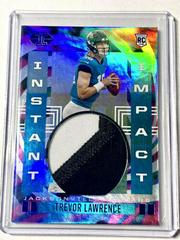 Trevor Lawrence [Black] #II-TL Football Cards 2021 Panini Illusions Instant Impact Prices