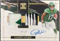 Garrett Wilson [Helmet Glove Autograph] #111 Football Cards 2022 Panini Impeccable Prices