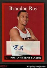 Brandon Roy [1958 Autograph Red] Basketball Cards 2008 Topps Chrome Prices