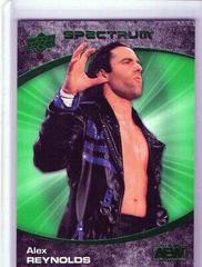 Alex Reynolds [Green] #89 Wrestling Cards 2021 Upper Deck AEW Spectrum Prices
