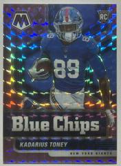 Kadarius Toney [Purple Mosaic] #11 Football Cards 2021 Panini Mosaic Blue Chips Prices