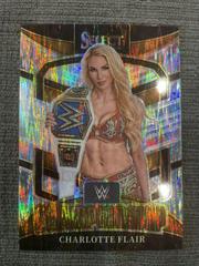 Charlotte Flair [Silver Prizm] Wrestling Cards 2022 Panini Select WWE Championship Prices