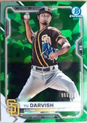 Yu Darvish [Green] Baseball Cards 2021 Bowman Chrome Sapphire Prices