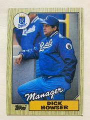 Dick Howser Baseball Cards 1987 Topps Prices