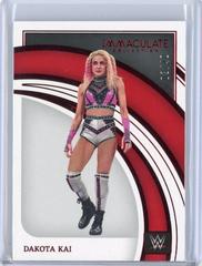 Dakota Kai [Red] Wrestling Cards 2022 Panini Immaculate WWE Prices