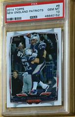 New England Patriots #6 Football Cards 2014 Topps Prices