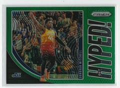 Donovan Mitchell [Green Prizm] #10 Basketball Cards 2019 Panini Prizm Get Hyped Prices