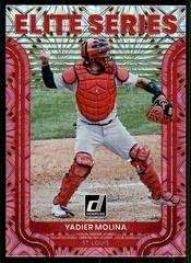 Yadier Molina [Pink Fireworks] #ES-4 Baseball Cards 2022 Panini Donruss Elite Series Prices