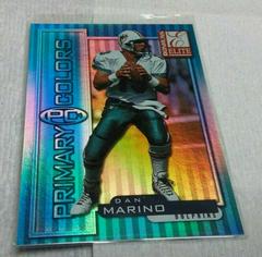 Dan Marino [Blue] #31 Football Cards 1999 Panini Donruss Elite Primary Colors Prices