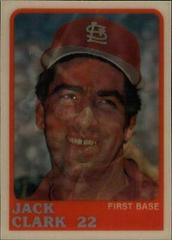 Jack Clark Baseball Cards 1988 Sportflics Prices