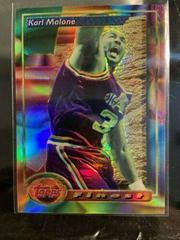 Karl Malone [Refractor] #215 Basketball Cards 1993 Finest Prices