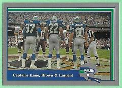 Captains Lane, [Brown & Largent] Football Cards 1989 Pacific Steve Largent Prices