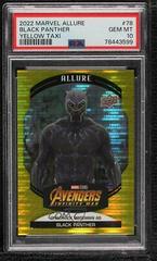 Chadwick Boseman as Black Panther [Yellow Taxi] #78 Marvel 2022 Allure Prices