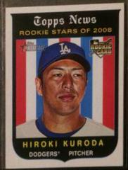Hiroki Kuroda #524 Baseball Cards 2008 Topps Heritage Prices