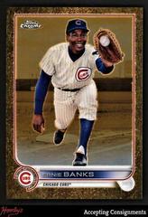 Ernie Banks #8 Baseball Cards 2022 Topps Gilded Collection Prices