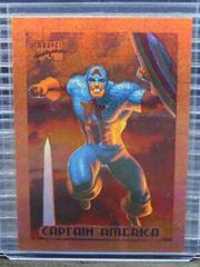 Captain America [Bronze Holofoil] Marvel 1994 Masterpieces Prices